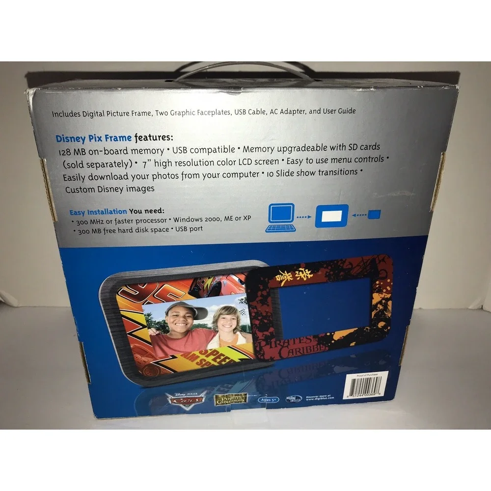 Disney Pix Frame Digital Photo Frame 7